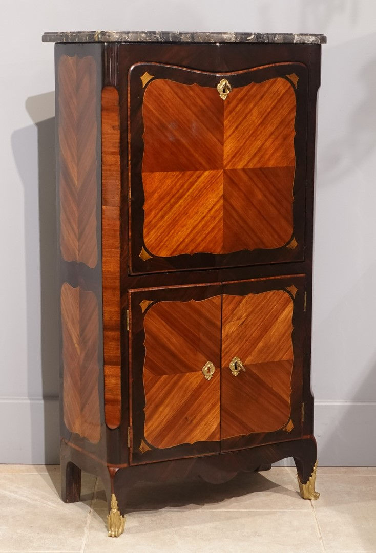 Miniature : Secrétaire d'époque Louis XV estampillé J.BIRCKLÉ