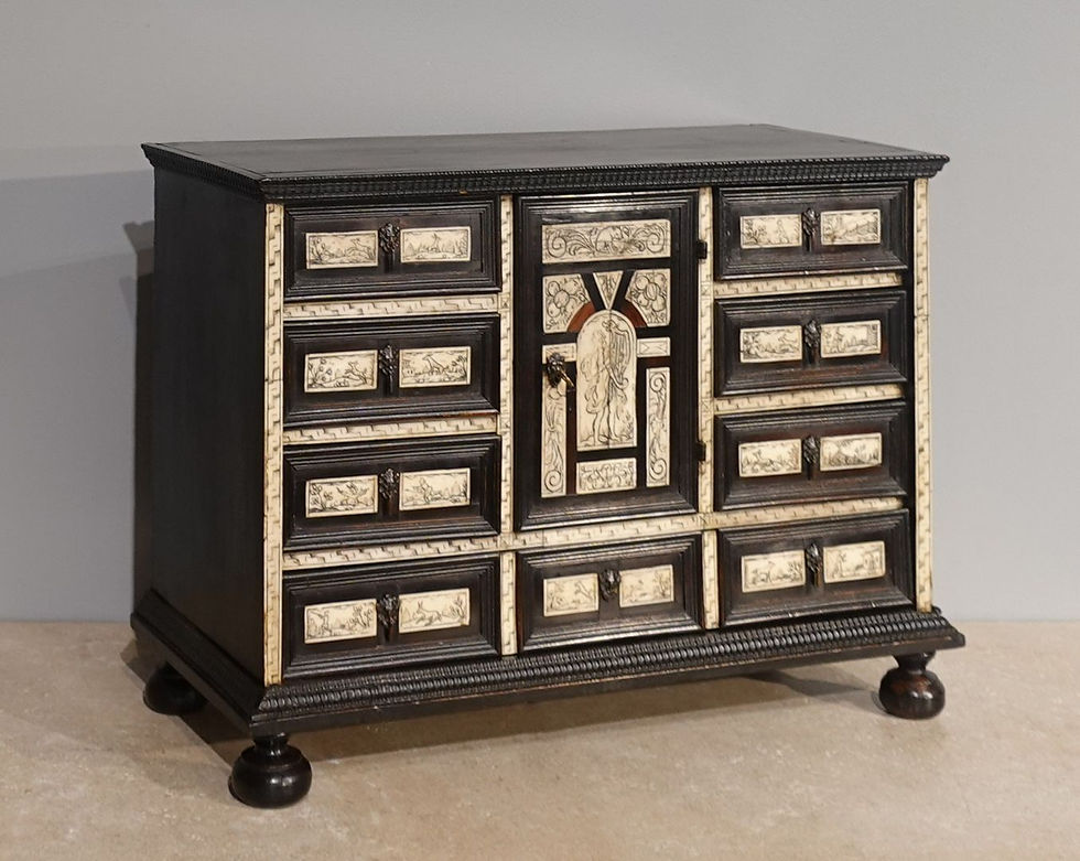 Miniature : Petit cabinet italien du XVII° siècle