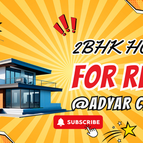 2BHK HOUSE FOR RENT @CHENNAI ADYAR