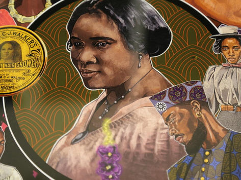 Discover the Madam Walker building and Art on the Avenue