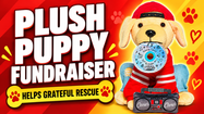 Raising Cane's plush puppy fundraiser benefits Grateful Rescue