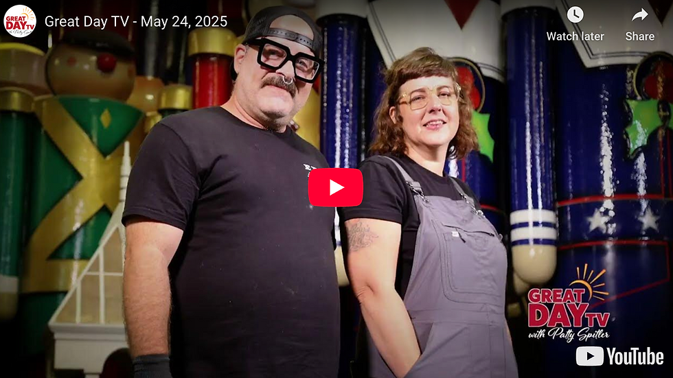 Streaming: custom sculptures are eye-catching