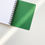 Thumbnail: Falling Leaves On Green 5" x 7" Notebook Journal