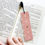 Thumbnail: Cross On Pink Bookmark