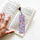 Thumbnail: Watercolor Flower On Purple Bookmark