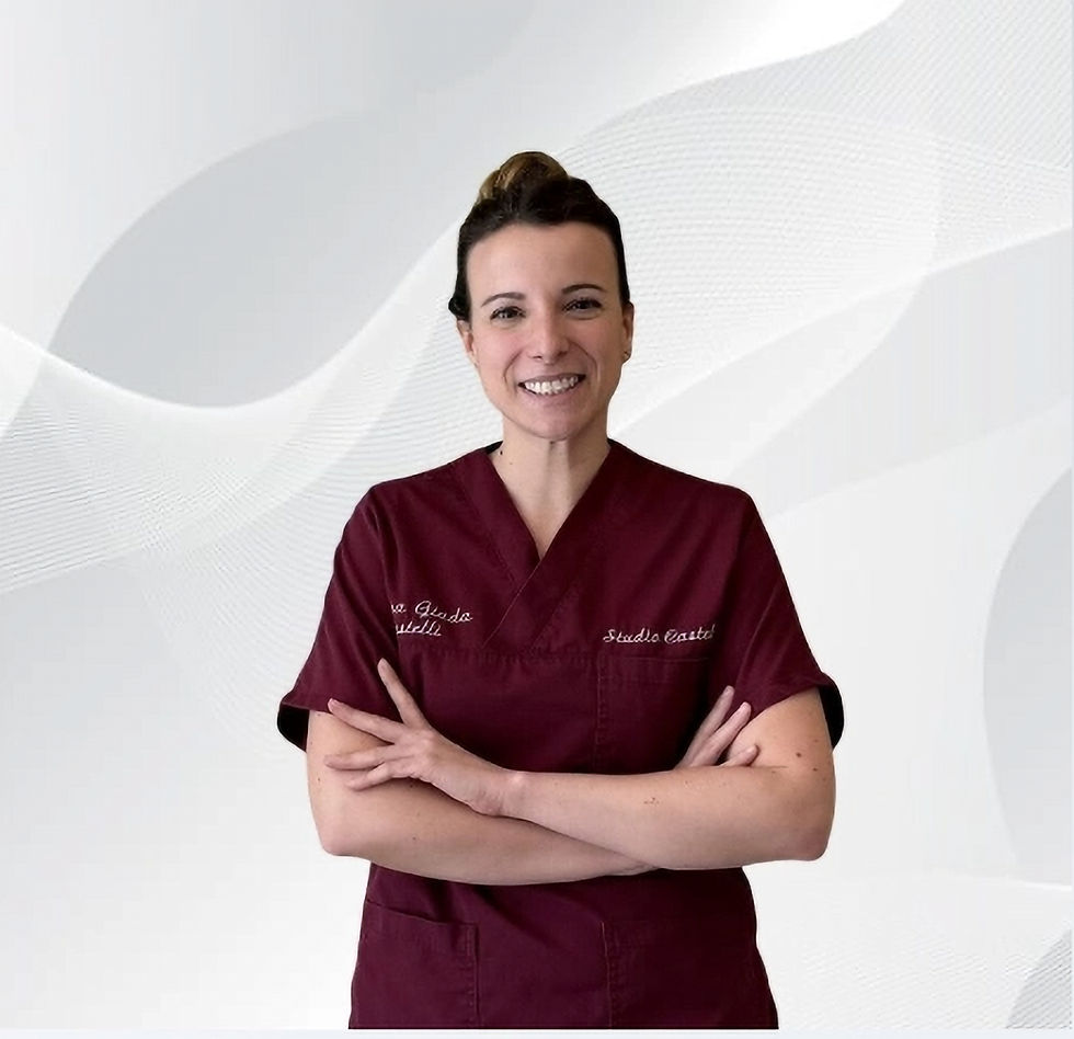 Smiling dentist providing complete dental treatments.