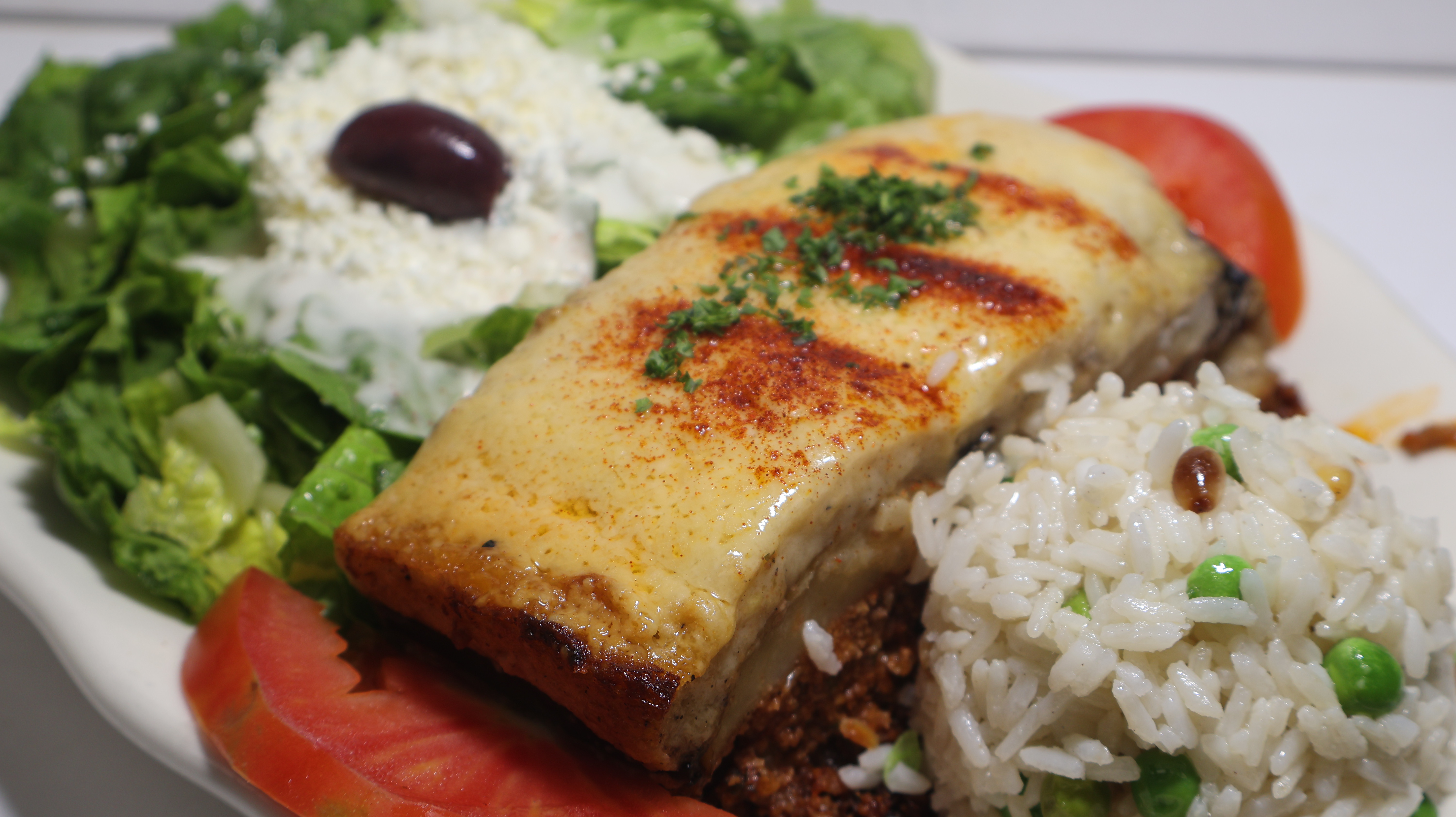 Arranged Food and Objects