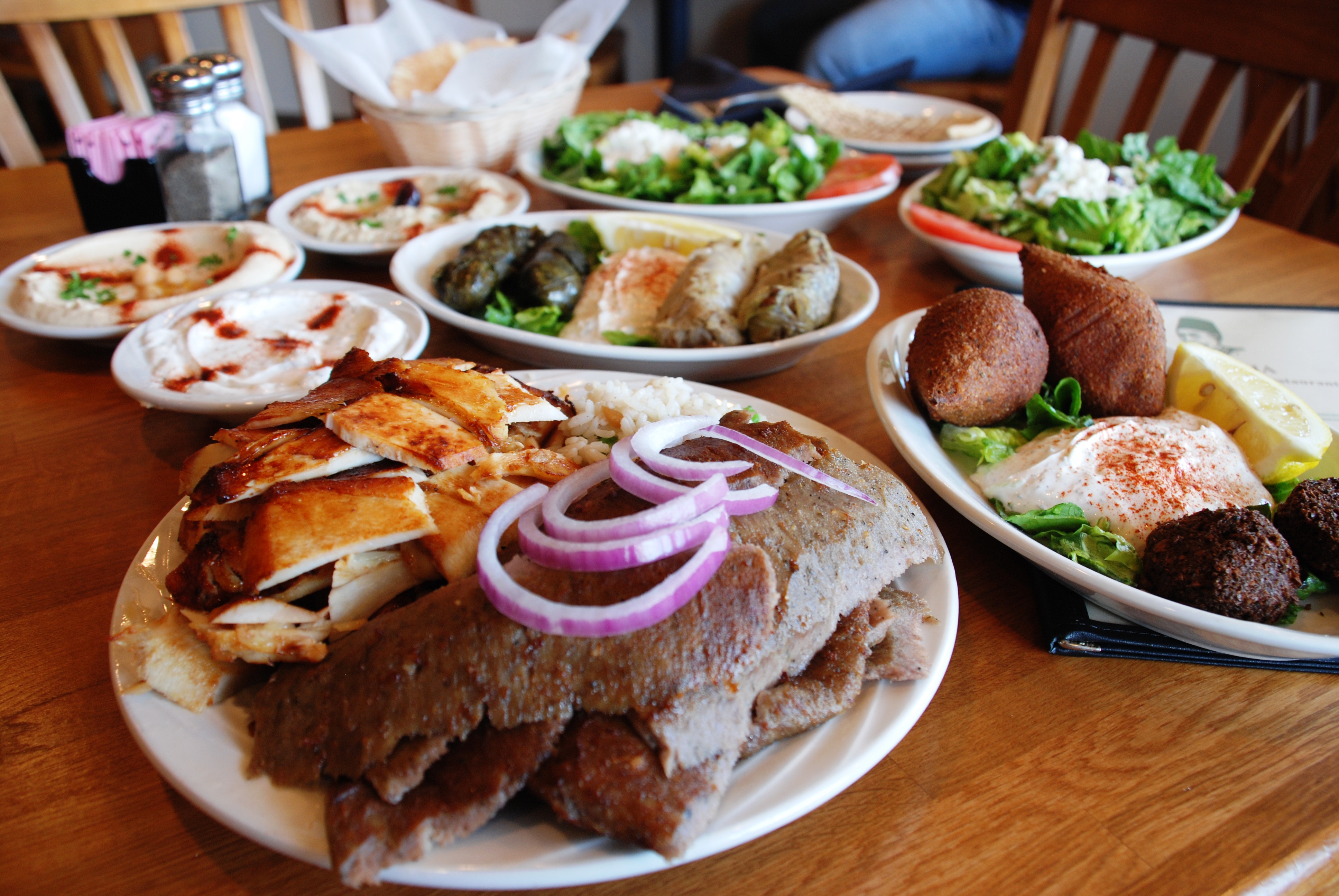 Arranged Food and Objects