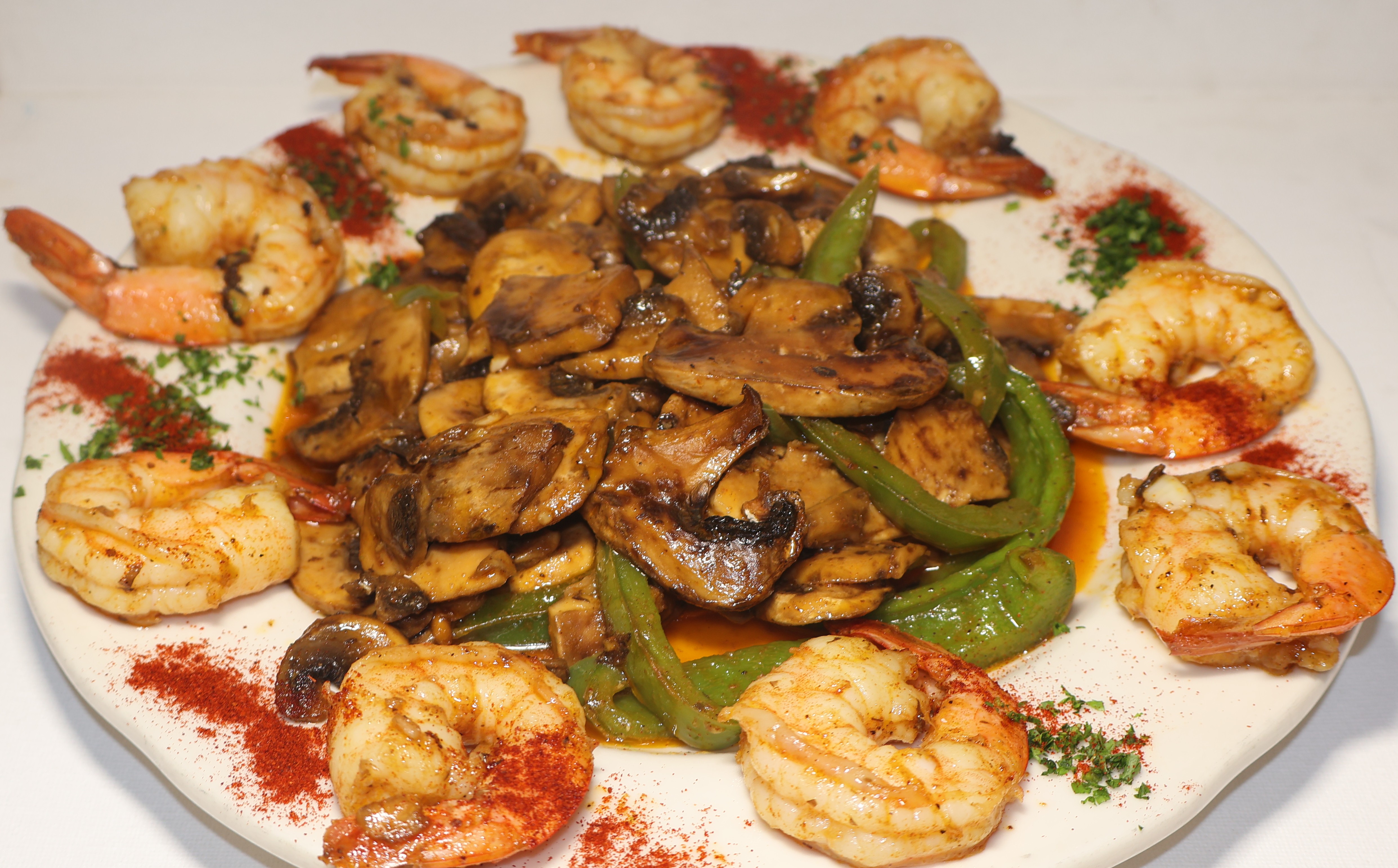 Arranged Food and Objects