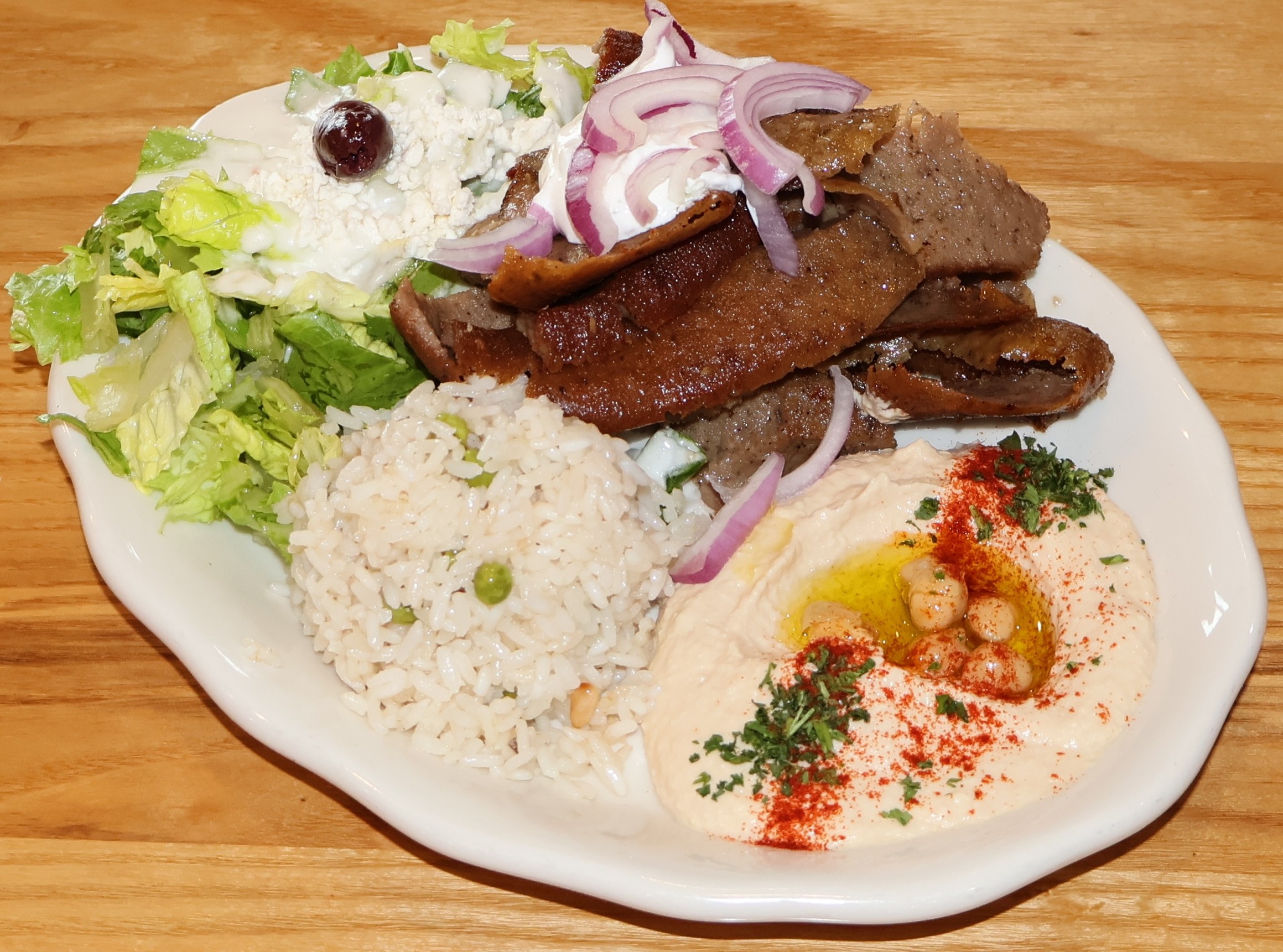 Arranged Food and Objects