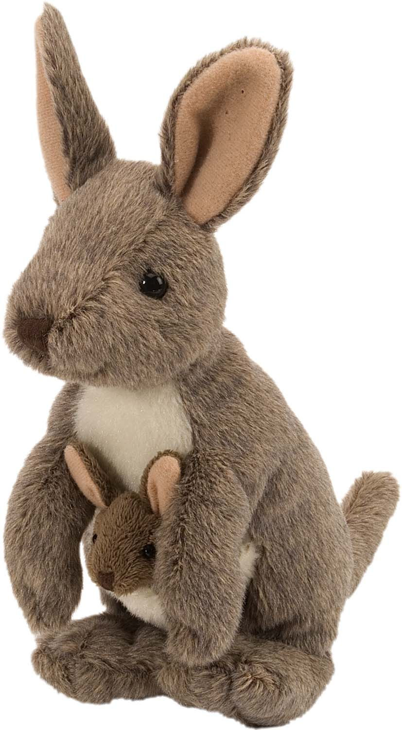Mini Cuddlekins Kangaroo with Joey