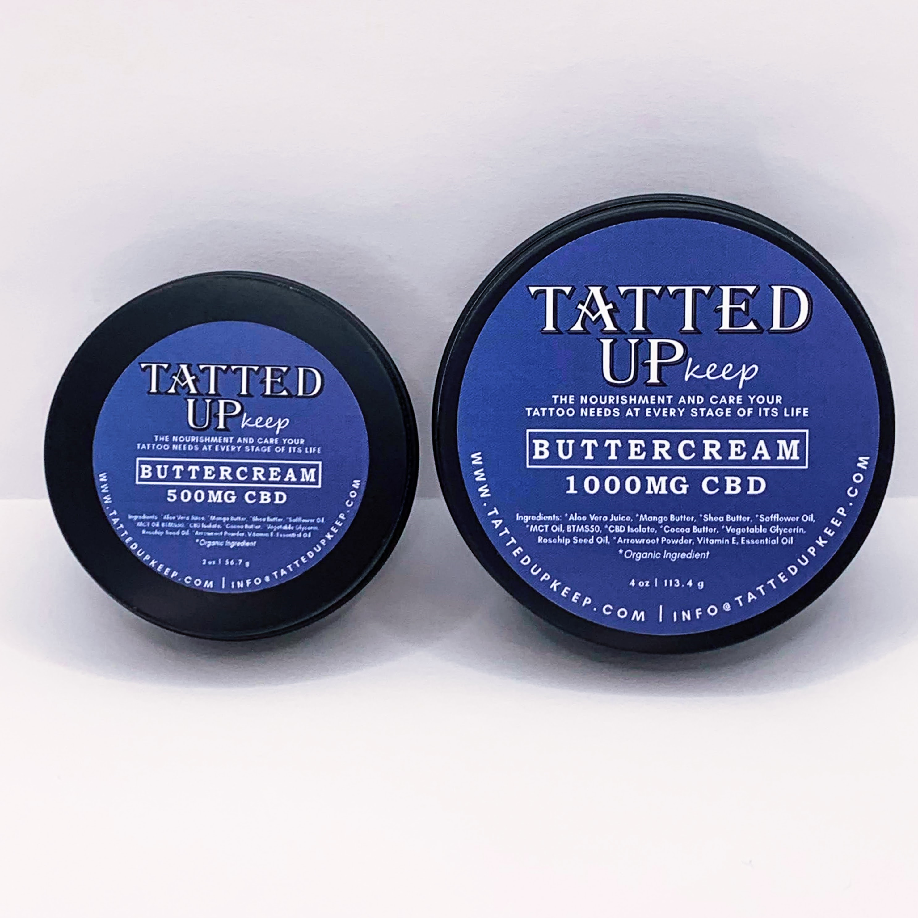 Tattoo Aftercare-Buttercream w/500mg CBD
