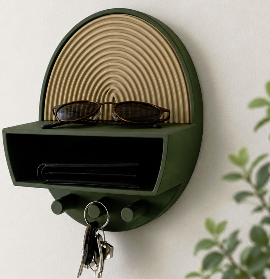 Entryway Organizer And Key Holder