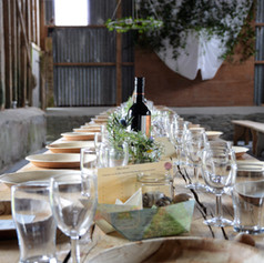 Country Style Wedding Table Set