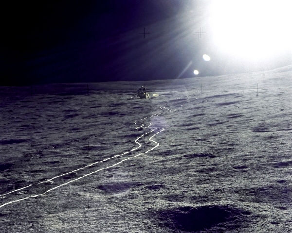 Apollo 14 Lunar Module "Antares" on the Moon