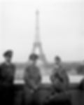 Adolf Hitler in Front of Eiffel Tower in Paris, Occupied France
