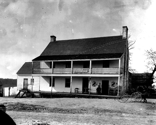 Bryantown, Maryland - Flight of John Wilkes Booth