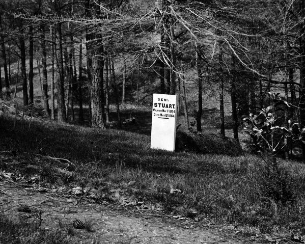 Grave of CSA Gen. JEB Stuart in Hollywood Cemetery