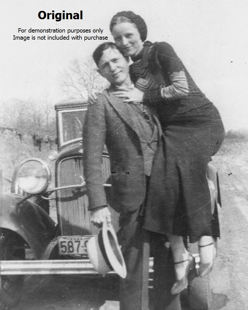 Thumbnail: Outlaws Bonnie Parker and Clyde Barrow
