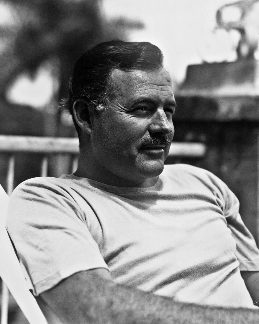 Author Ernest Hemingway, American Novelist and Journalist