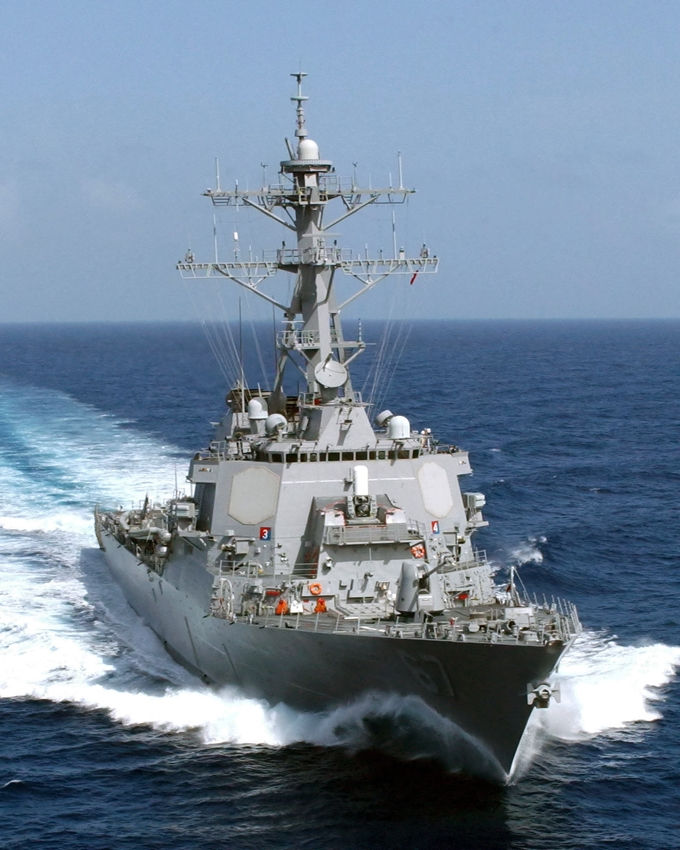 USS COLE (DDG 67), ARLEIGH BURKE Class Destroyer