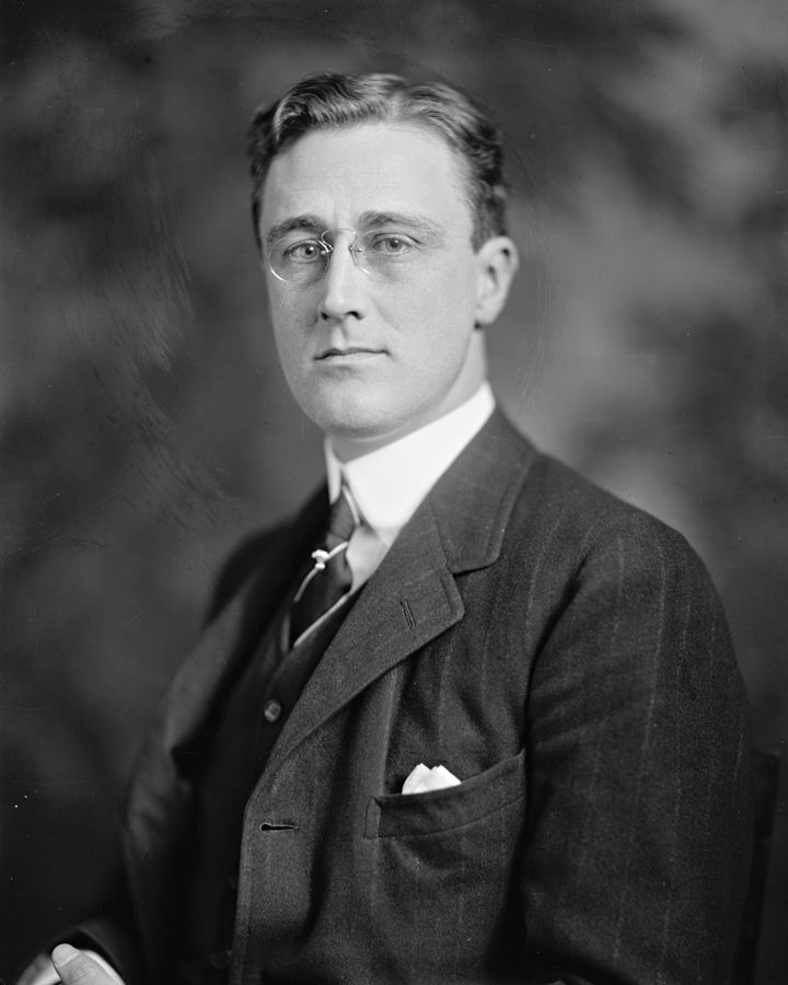 Future President Franklin Delano Roosevelt