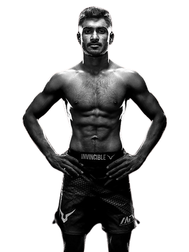Clinton D'cruz posing for a sports photoshoot