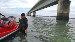 伊良部大橋の下から 　令和７年夏