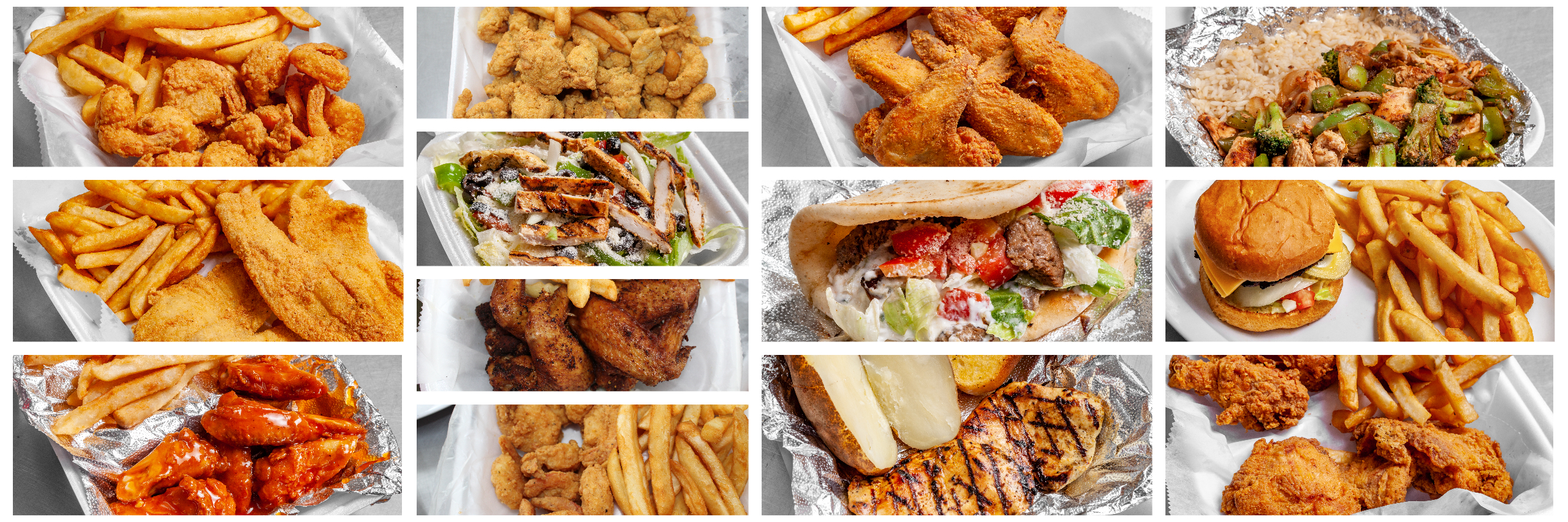 Arranged Food and Objects