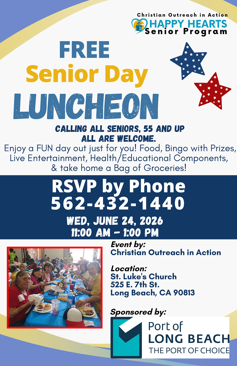Happy Hearts Senior Luncheon
