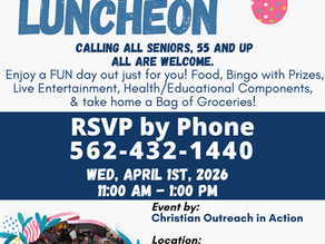 Happy Hearts Senior Luncheon