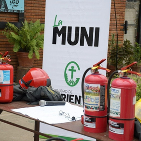 Municipio y Bomberos capacitan a puesteros en prevención de incendios y protocolos de evacuación