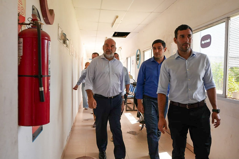 Polich recorrió los CIC y evaluó servicios, infraestructura y equipos