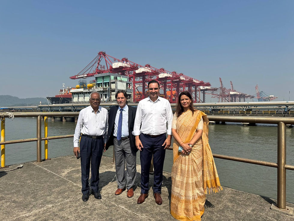 Corrientes busca cooperación tecnológica con el principal puerto de India