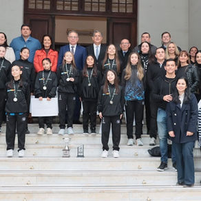 La Cámara de Diputados distinguió a las campeonas nacionales de Básquet Mini Femenino