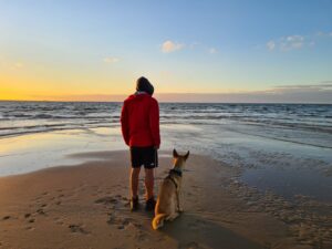 Sunset at Well Beach