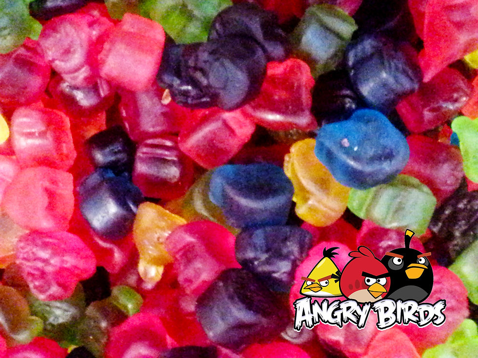 Angery Bird Gummies