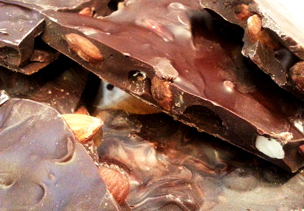 Dark Chocolate Almond Bark