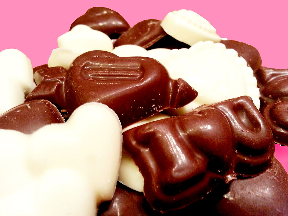 Small Chocolate Hearts