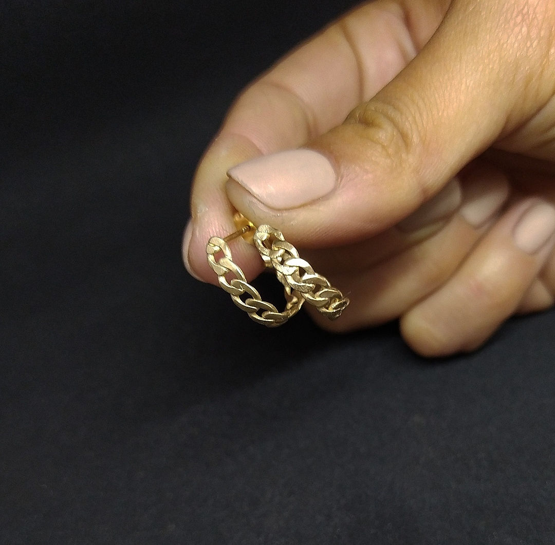 עגילי חישוק חוליות