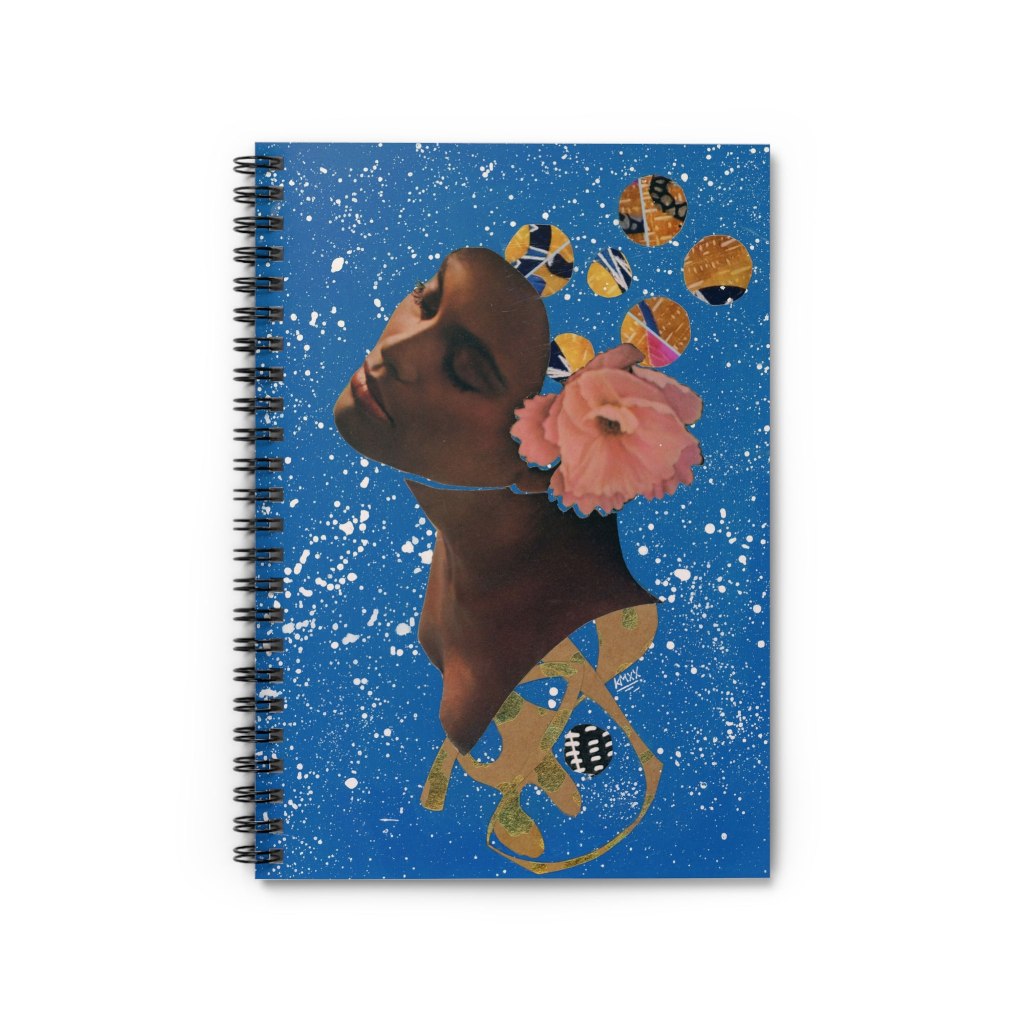 Ebony Luna Spiral Notebook - Lined