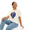 Thumbnail: Fierce Shoulders Boxy Tee - Blue