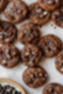 Salted Brownie Cookies - 3 Cookies