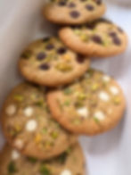 Chocolate Chip Cookies with Pistachios - 3 Cookies