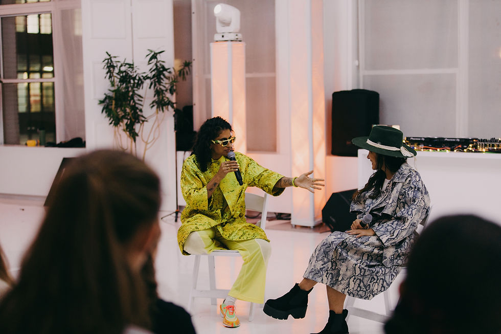 Madame Gandhi & Radha Agrawal  📸 by Shannon Carroll/Vivid Story