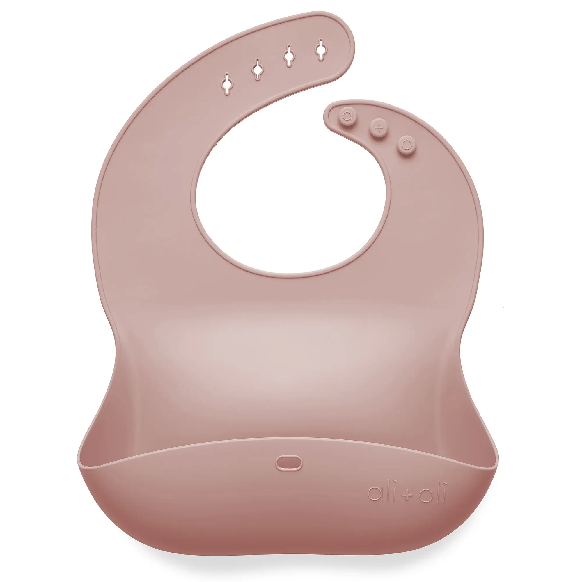 Silicone Baby Bib Roll Up & Stay
