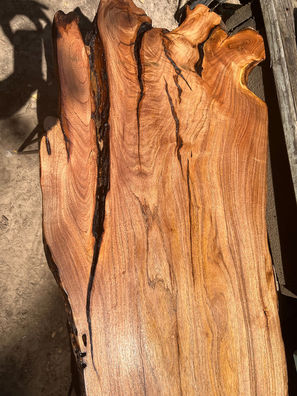 Thumbnail: Rough cut wood slab