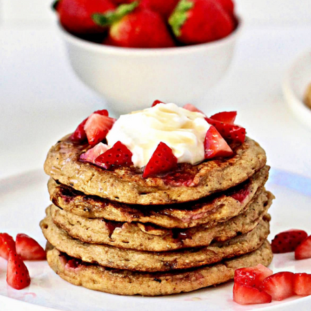 Berry Blender Protein Pancakes