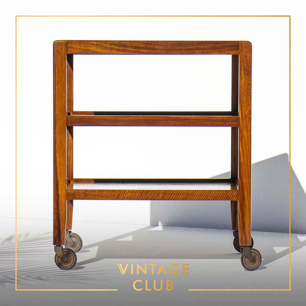 Thumbnail: Mid-Century Rhodesian Teak trolley