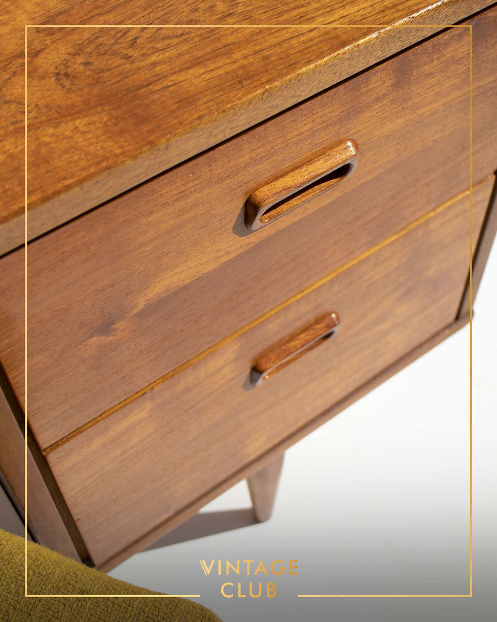 Thumbnail: 1960’s Frystark Teak Dressing Table & Stool